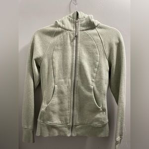💥💥 LULULEMON mint scuba zip up hoodie 💥💥